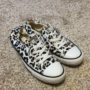 Converse Animal Print Low-Tops